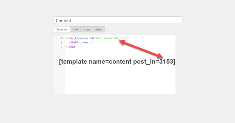 Creating CCS-like shortcodes in Loops & Logic