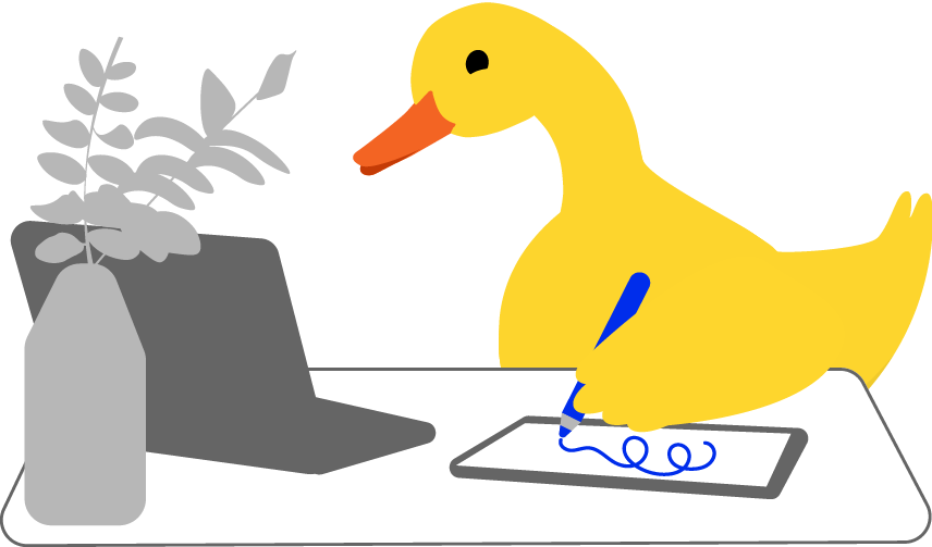 Learning ducky
